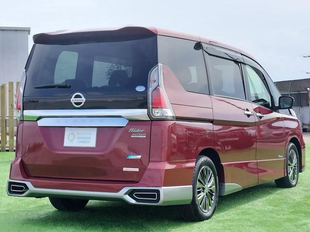 セレナ ライダー　オーテック３０ｔｈアニバーサリー　プロパイロット／エマブレ／セーフティパックＢ／両側電スラ／全方位カメラ／純正フルセグナビ／デジタルインナミラー／革シート／シートヒーター／パーキングアシスト／スマートキー／プッシュスタート（16枚目）