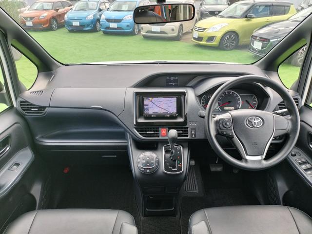 ノア X 両側パワースライドドア/プッシュスタートキー/カロッツェリアナビTV/バックカメラ/ETC/社外黒皮調シートカバー/LEDヘッドライト/車検整備付き(6枚目)