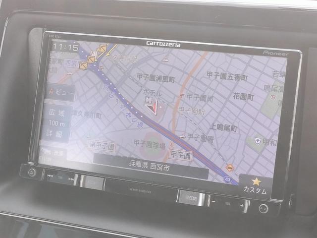 ノア X 両側パワースライドドア/プッシュスタートキー/カロッツェリアナビTV/バックカメラ/ETC/社外黒皮調シートカバー/LEDヘッドライト/車検整備付き(9枚目)