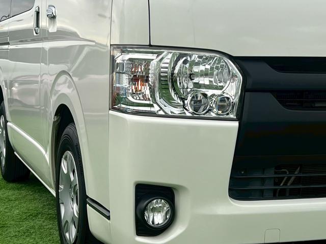 ハイエースバン ロングスーパーＧＬ　４型／プッシュスタートキー／ＬＥＤヘッドライト／社外ナビＴＶ／バックカメラ／ＥＴＣ／レザー調シートカバー／社外革巻ステアリング／社外テールレンズ／オートエアコン／車検整備付き（15枚目）