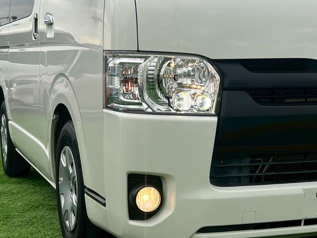 ハイエースバン ロングスーパーＧＬ　４型／プッシュスタートキー／ＬＥＤヘッドライト／社外ナビＴＶ／バックカメラ／ＥＴＣ／レザー調シートカバー／社外革巻ステアリング／社外テールレンズ／オートエアコン／車検整備付き（16枚目）