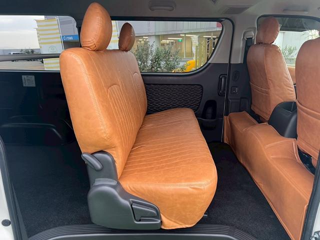 ハイエースバン ロングスーパーＧＬ　４型／プッシュスタートキー／ＬＥＤヘッドライト／社外ナビＴＶ／バックカメラ／ＥＴＣ／レザー調シートカバー／社外革巻ステアリング／社外テールレンズ／オートエアコン／車検整備付き（56枚目）