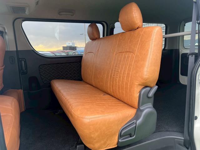 ハイエースバン ロングスーパーＧＬ　４型／プッシュスタートキー／ＬＥＤヘッドライト／社外ナビＴＶ／バックカメラ／ＥＴＣ／レザー調シートカバー／社外革巻ステアリング／社外テールレンズ／オートエアコン／車検整備付き（62枚目）