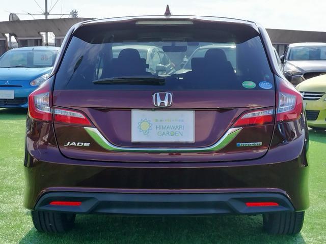 ジェイド ハイブリッドＸ　衝突軽減ブレーキ／純正フルセグナビ／バックカメラ／サイドカメラ／ＥＴＣ／スマートキー／プッシュスタート／ＬＥＤヘッドライト／オートライト／クルコン／ハーフレザーシート／純正ＡＷ（12枚目）