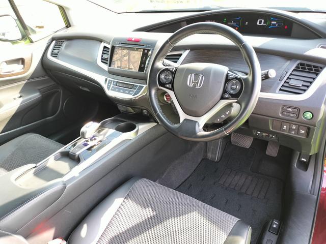 ジェイド ハイブリッドＸ　衝突軽減ブレーキ／純正フルセグナビ／バックカメラ／サイドカメラ／ＥＴＣ／スマートキー／プッシュスタート／ＬＥＤヘッドライト／オートライト／クルコン／ハーフレザーシート／純正ＡＷ（43枚目）