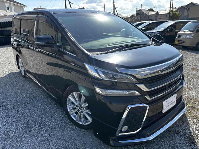 ヴェルファイア 2.5Z モデリスタエアロ トヨタ純正フルセグナビTV バックモニター アルパインフリップダウンモニター 左右パワースライドドア クリアランスソナー ブリッツ車高調 ユピテルレーザースーパーキャットシステム(3枚目)