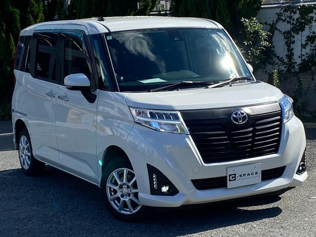 ルーミー Ｇ　Ｓ　禁煙車　両側電動パワースライドドア　純正ナビ　フルセグＴＶ　バックカメラ　ｂｌｕｅｔｏｏｔｈ　社外スピーカー　シートヒーター　ＥＴＣ　社外１４インチアルミホイール（7枚目）