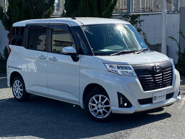 ルーミー Ｇ　Ｓ　禁煙車　両側電動パワースライドドア　純正ナビ　フルセグＴＶ　バックカメラ　ｂｌｕｅｔｏｏｔｈ　社外スピーカー　シートヒーター　ＥＴＣ　社外１４インチアルミホイール（8枚目）