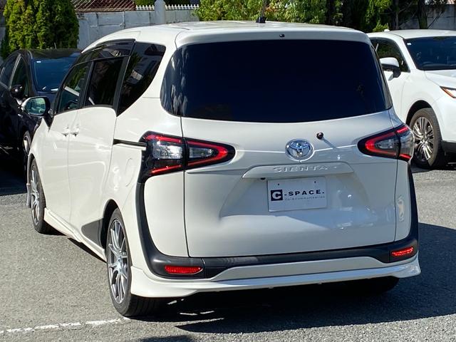 シエンタ G 社外フルエアロ カロッツェリアフリップダウンモニター ローダウン LEONIS17インチAW KENWOODスピーカー 両側パワースライドドア KENWOODナビ バックカメラ フルセグTV(12枚目)