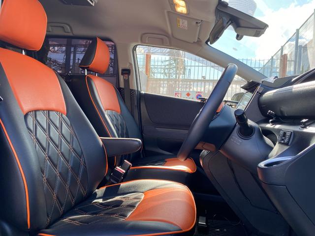 シエンタ G 社外フルエアロ カロッツェリアフリップダウンモニター ローダウン LEONIS17インチAW KENWOODスピーカー 両側パワースライドドア KENWOODナビ バックカメラ フルセグTV(15枚目)