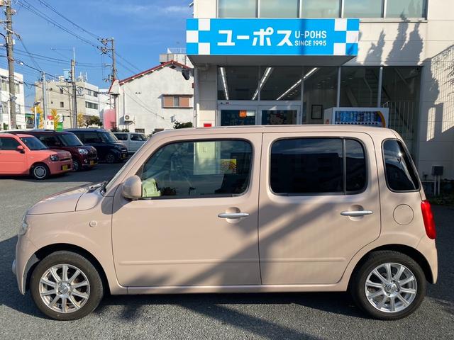 ミラココア ココアＸ　社外ナビ　フルセグＴＶ　バックカメラ　ＥＴＣ　前後ドラレコ　Ｂｌｕｅｔｏｏｔｈ　禁煙車　ＬＥＤヘッドライト　フォグランプ　社外１４インチアルミホイール（4枚目）