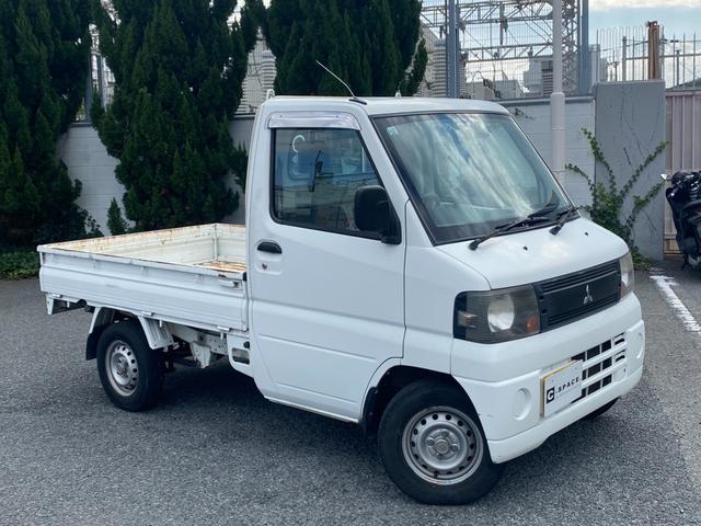 ミニキャブトラック Ｖタイプ　現状販売　５速マニュアル　エアコン　　積載量３５０キロ　タイミングベルト交換済み　ワンオーナー車　ＥＴＣ（5枚目）