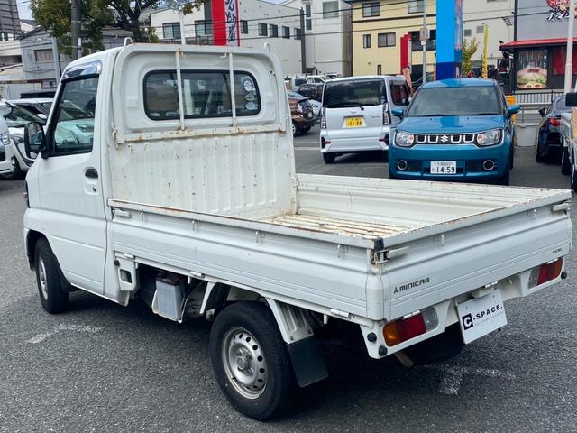 ミニキャブトラック Ｖタイプ　現状販売　５速マニュアル　エアコン　　積載量３５０キロ　タイミングベルト交換済み　ワンオーナー車　ＥＴＣ（8枚目）