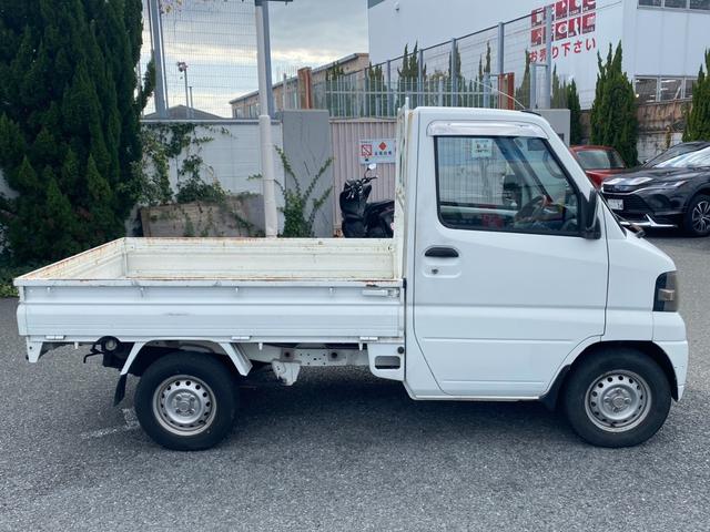 ミニキャブトラック Ｖタイプ　現状販売　５速マニュアル　エアコン　　積載量３５０キロ　タイミングベルト交換済み　ワンオーナー車　ＥＴＣ（13枚目）