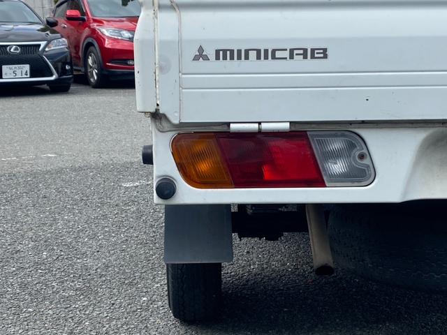 ミニキャブトラック Ｖタイプ　現状販売　５速マニュアル　エアコン　　積載量３５０キロ　タイミングベルト交換済み　ワンオーナー車　ＥＴＣ（17枚目）