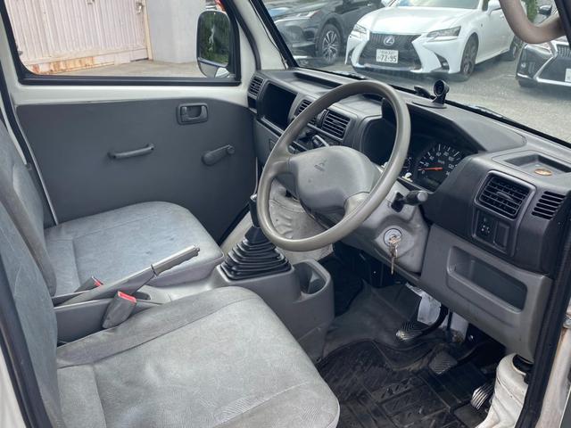 ミニキャブトラック Ｖタイプ　現状販売　５速マニュアル　エアコン　　積載量３５０キロ　タイミングベルト交換済み　ワンオーナー車　ＥＴＣ（32枚目）