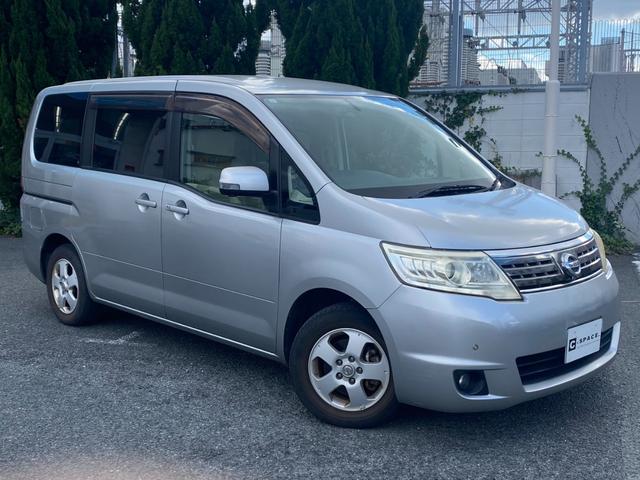 セレナ 20G 純正HDDナビTV アラウンドビューモニター 両側パワースライドドア フリップダウンモニター ETC スマートキー 8人乗り(4枚目)