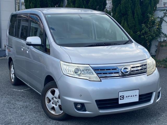 セレナ 20G 純正HDDナビTV アラウンドビューモニター 両側パワースライドドア フリップダウンモニター ETC スマートキー 8人乗り(5枚目)