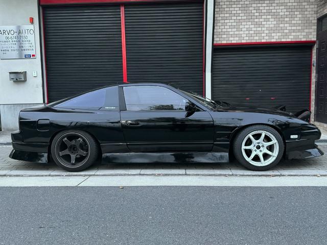 １８０ＳＸ タイプＩＩ　ＳＲ２０ＤＥＴ／社外マフラー／社外エアロバンパー／社外ホイール／社外ステアリング／社外エアクリーナー／社外タワーバー／強化クラッチ／社外ＬＳＤ（5枚目）