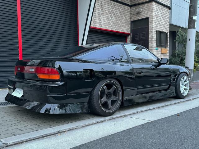 １８０ＳＸ タイプＩＩ　ＳＲ２０ＤＥＴ／社外マフラー／社外エアロバンパー／社外ホイール／社外ステアリング／社外エアクリーナー／社外タワーバー／強化クラッチ／社外ＬＳＤ（9枚目）