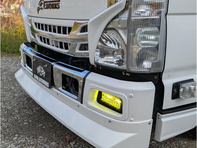 エルフトラック 3t低床強化ダンプ・3tダンプ・6MT・フルフラットロー 積載3000kg・リアロックピン2か所・角出し左右・低床ダンプ・強化ダンプ(6枚目)