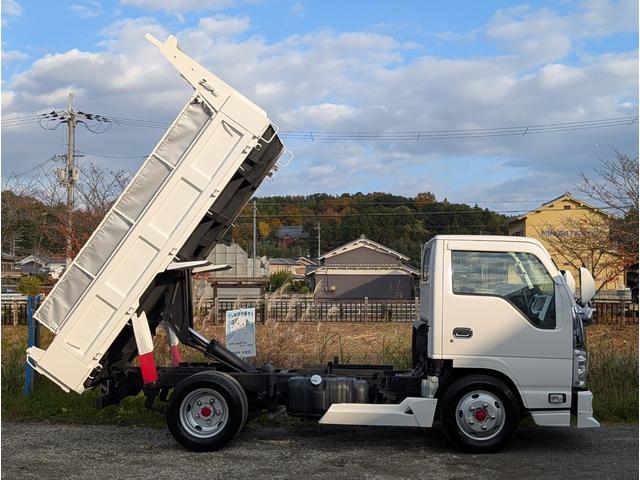 エルフトラック 3t低床強化ダンプ・3tダンプ・6MT・フルフラットロー 積載3000kg・リアロックピン2か所・角出し左右・低床ダンプ・強化ダンプ(10枚目)