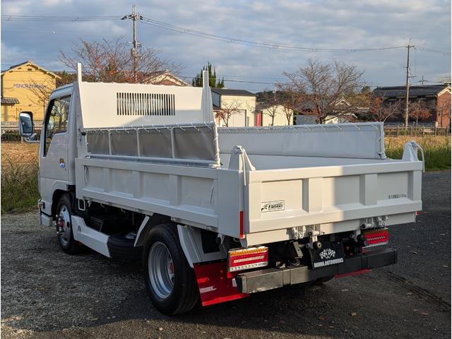 エルフトラック 3t低床強化ダンプ・3tダンプ・6MT・フルフラットロー 積載3000kg・リアロックピン2か所・角出し左右・低床ダンプ・強化ダンプ(15枚目)