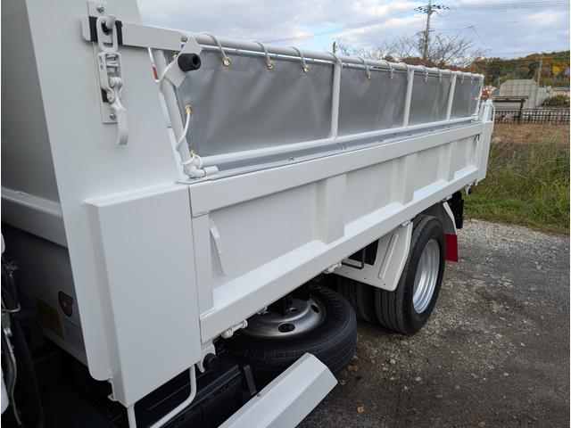 エルフトラック 3t低床強化ダンプ・3tダンプ・6MT・フルフラットロー 積載3000kg・リアロックピン2か所・角出し左右・低床ダンプ・強化ダンプ(25枚目)