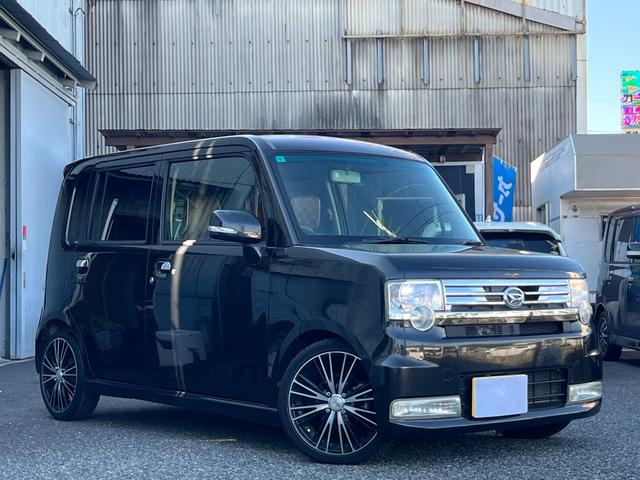 ムーヴコンテ カスタム　ＲＳ　社外ＡＷ　ナビ　ＴＶ　スマートキー　ＵＳＢ接続　ＨＩＤ（2枚目）