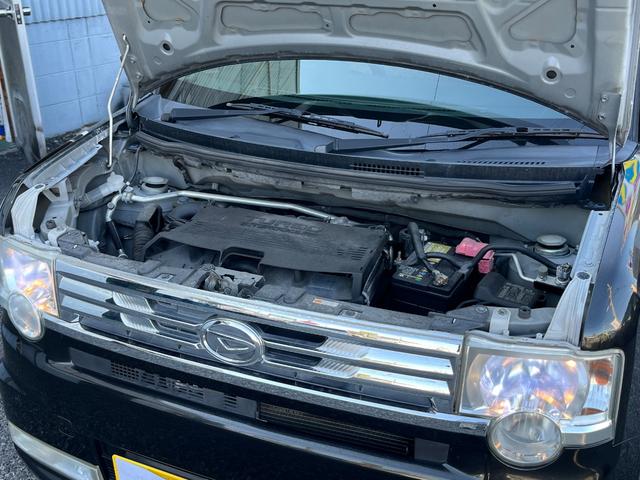 ムーヴコンテ カスタム　ＲＳ　社外ＡＷ　ナビ　ＴＶ　スマートキー　ＵＳＢ接続　ＨＩＤ（12枚目）