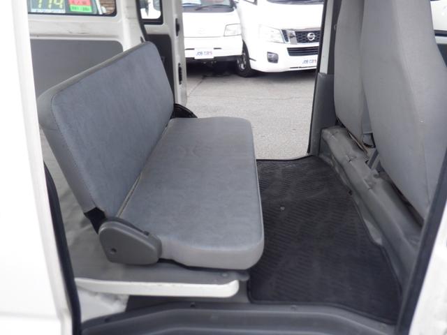 ミニキャブバン CD ハイルーフ ルーフキャリア付き 5速MT車 両側スライドドア エアコン 取扱説明書(31枚目)