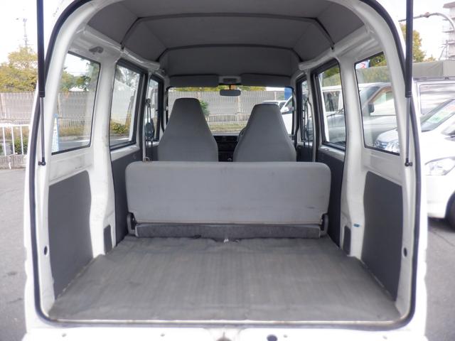 ミニキャブバン CD ハイルーフ ルーフキャリア付き 5速MT車 両側スライドドア エアコン 取扱説明書(33枚目)