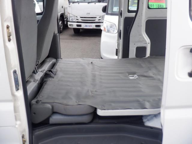 ミニキャブバン CD ハイルーフ ルーフキャリア付き 5速MT車 両側スライドドア エアコン 取扱説明書(35枚目)