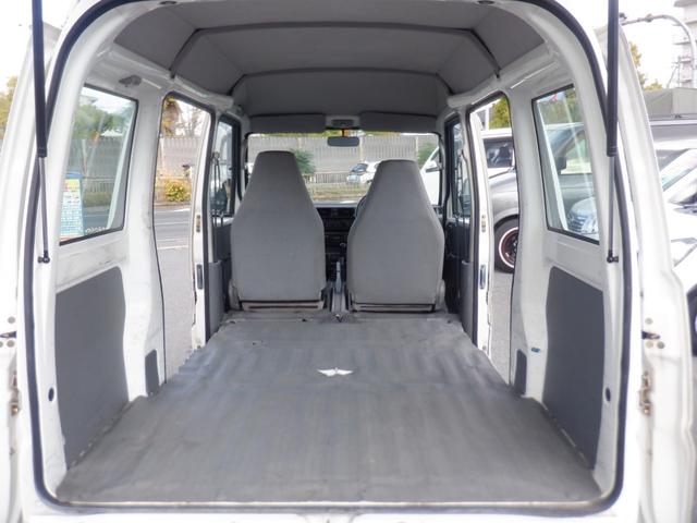 ミニキャブバン CD ハイルーフ ルーフキャリア付き 5速MT車 両側スライドドア エアコン 取扱説明書(37枚目)