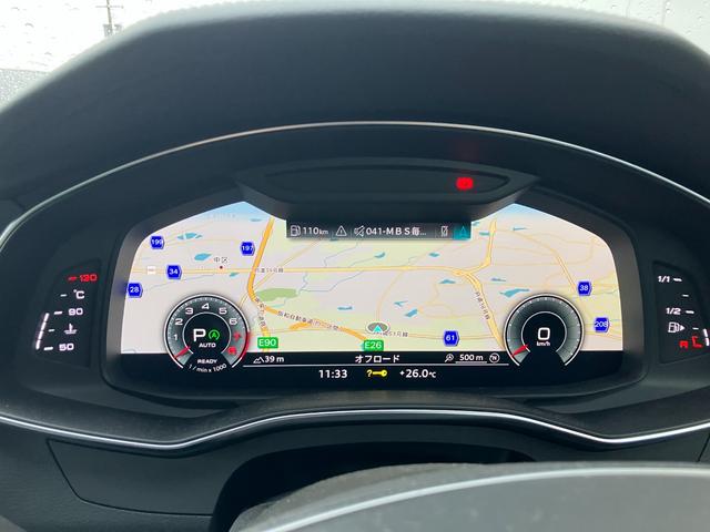 Ａ６ ４５ＴＦＳＩクワトロスポーツ　Ｓラインパッケージ　ユーザー買取・テクノロジーＰＫＧ・純正メーカーナビ・３６０度カメラ・ＴＶ・本革エアーシート・ＬＥＤライト・バーチャルコックピット・パワートランク・純正２０インチＡＷ・ＥＴＣ（14枚目）