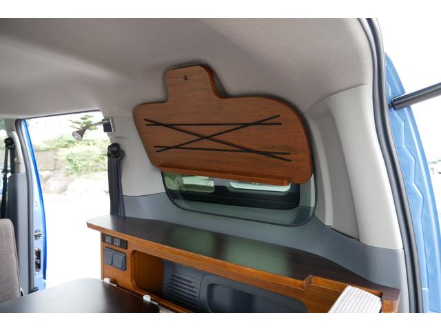 キャンピング仕様 トイファクトリー エコロ FFヒーター シングルサブバッテリー 500Wインバーター 走行充電 コンバーター パナソニックフローティングナビ フルセグ Bluetooth(49枚目)