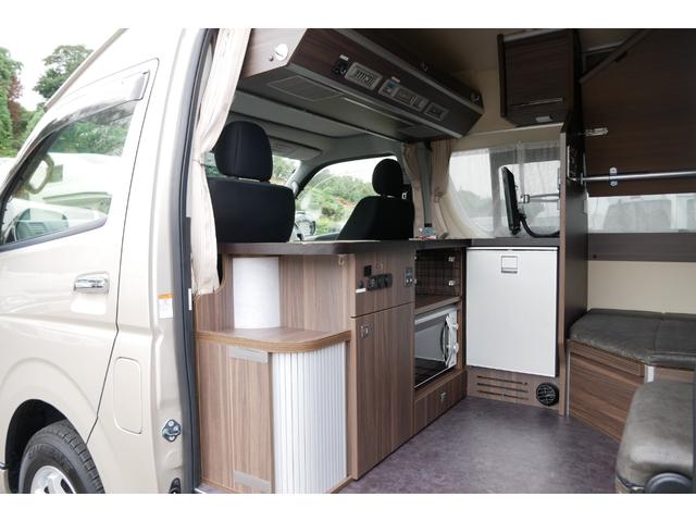ハイエースバン レクビィ　カントリークラブ　４ＷＤ　ＦＦヒーター　ナビ　４ＷＤ　キャンピングカー　８ナンバー　ＦＦヒーター　ツインサブバッテリー　１５００Ｗインバーター　走行充電器　コンバーター　冷蔵庫　電子レンジ　ソーラーパネル　テレビ　メモリーナビ　ＥＴＣ　ドラレコ（38枚目）