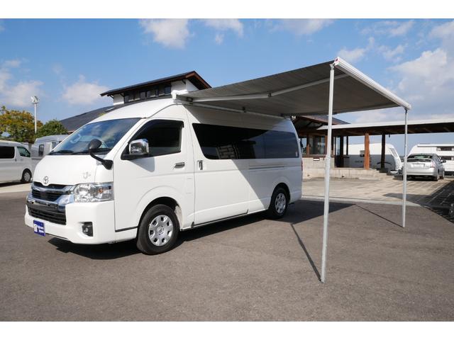 ハイエースバン レクビィ　カントリークラブ　家庭用エアコン　ＦＦヒーター　４ＷＤ　ワンオーナー　リチウム２００Ａｈ　１５００Ｗインバーター　走行充電器　コンバーター　ソーラーパネル　冷蔵庫　電子レンジ　テレビ　サイドオーニング　ＦＦヒーター　メモリーナビ　ＥＴＣ　ドラレコ（74枚目）