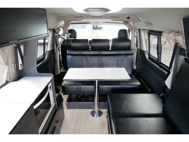 ハイエースバン リンエイ バカンチェス ワンオーナー FFヒーター ナビ 2WD ディーゼル ターボ ワンオーナー 8ナンバー キャンピングカー FFヒーター ツインサブバッテリー インバーター 走行充電器 ソーラーパネル 冷蔵庫 メモリーナビ ETC ドラレコ(10枚目)