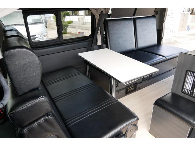 ハイエースバン リンエイ バカンチェス ワンオーナー FFヒーター ナビ 2WD ディーゼル ターボ ワンオーナー 8ナンバー キャンピングカー FFヒーター ツインサブバッテリー インバーター 走行充電器 ソーラーパネル 冷蔵庫 メモリーナビ ETC ドラレコ(11枚目)