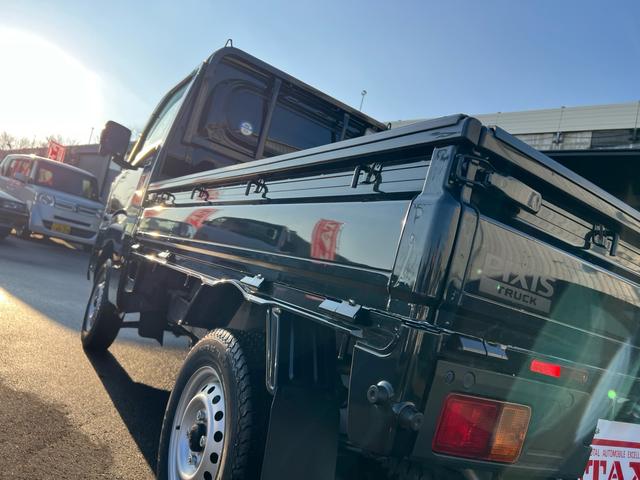 ピクシストラック エクストラ　フロアオートマ　スマートキー　プッシュスタート　アイドリングストップ　カラー電動格納ミラー　三方開　パワーウインドウ　ＥＴＣ　ドライブレコーダー　スマートアシスト　クリアランスソナー（40枚目）