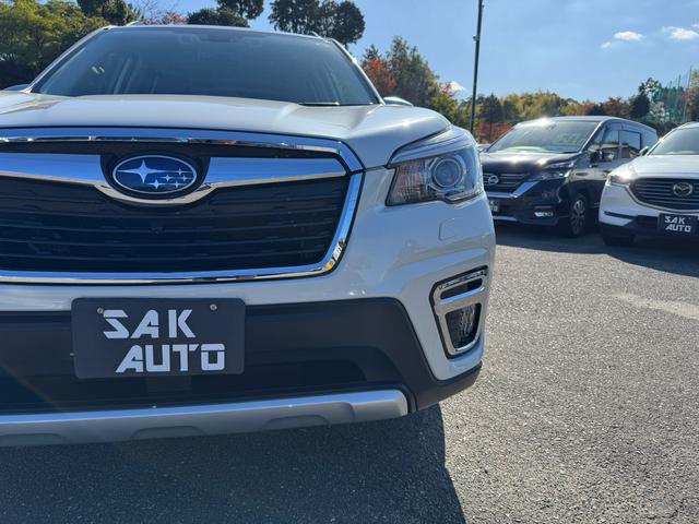 フォレスター アドバンス　１年間走行距離無制限保証　ワンオーナー　禁煙車　サンルーフ　ルーフレール　茶革シート　パワーバックドア　デジタルインナーミラー　　純正８型ナビ　バックカメラ　サイドカメラ　ＬＥＤヘッドライト（29枚目）