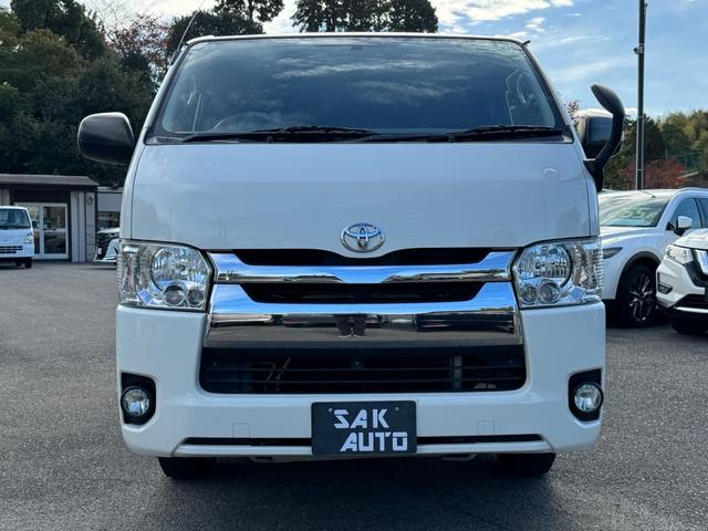 ハイエースバン ロングDX GLパッケージ 法人ワンオーナー ディーゼルターボ LEDヘッドライト パイオニアディスプレイオーディオ バックカメラ 助手席エアバッグ キーレス 令和5年11月197316km時タイミングベルト交換済み(2枚目)