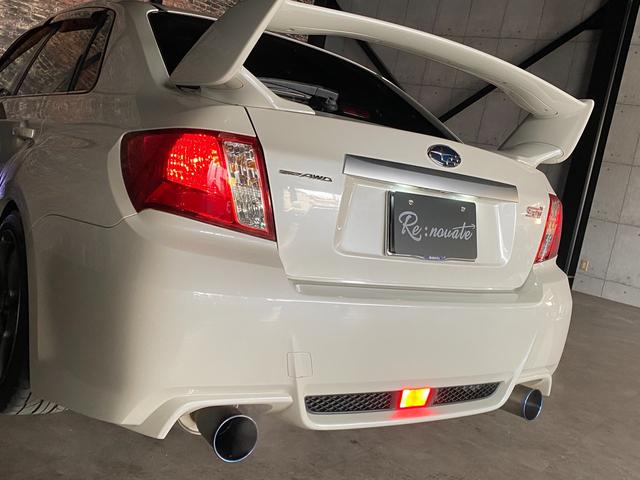 ＷＲＸ　ＳＴｉ　ＳＴＩフロントリップ・ＳＴＩキャリパー・ＴＥＩＮ車高調・ＲＡＹＳ１８ＡＷ・ＨＫＳエアクリ・柿本マフラー・ＬＥＤフォグ・ＨＩＤライト・ＥＴＣ・ＳＴＩフロントリップ・ハーフレザー電動シート・禁煙・修復無(5枚目)