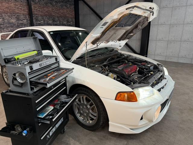 ランサー GSRエボリューションIV タイミングベルト交換済み/RALLIARTマフラー/ターボタイマー/純正RECAROシート/純正リアウイング/純正アルミホイール/LEDヘッドライトバルブ/ETC(4枚目)