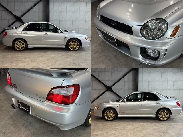 インプレッサ WRX STi HKSリーガマックスマフラー/HKSブースト計/HDDナビ/ターボタイマー/ETC/HIDヘッドライト/純正17インチアルミ/リモコンキー/AWD/6速マニュアル/ボクサーサウンド(2枚目)