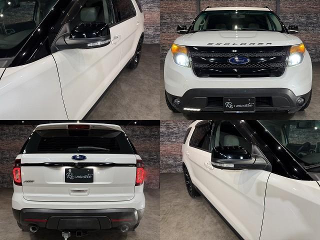 エクスプローラー スポーツ 米国限定 上級グレード/3.5L・V6ツインターボ/SPORT専用パーツ/エアクリ/ナビ/BT/TV/CD/レザーシート/シートヒーター・AC/電動シート/前横後カメラ/純正20AW/ローダウン(3枚目)