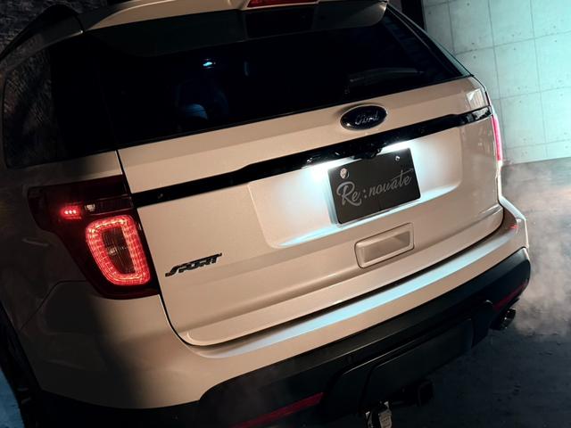 エクスプローラー スポーツ 米国限定 上級グレード/3.5L・V6ツインターボ/SPORT専用パーツ/エアクリ/ナビ/BT/TV/CD/レザーシート/シートヒーター・AC/電動シート/前横後カメラ/純正20AW/ローダウン(5枚目)