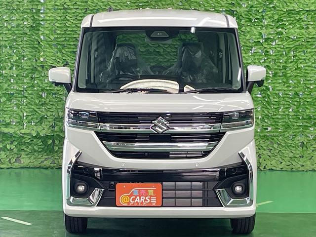 スペーシアカスタム ハイブリッドＸＳ　届出済未使用車　両電動スライドドア　純正ナビ　フルセグ　全周囲カメラ　障害物センサー　ブルートゥース　ＷＩＦＩ　レーダークルーズ　衝突軽減ブレーキ　ＬＥＤヘッド・フォグ　オートライト　スマキー　禁煙車（54枚目）