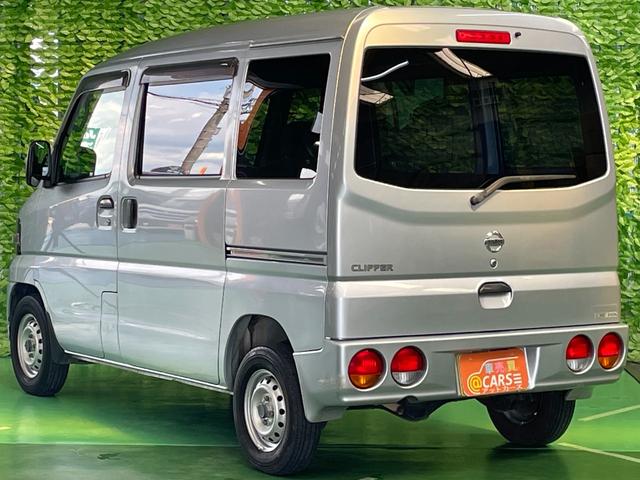 クリッパーバン ＧＬ　両側スライドドア　ＡＭ／ＦＭラジオ　キーレスエントリー　パワーウィンドウ　Ａ／Ｃ　プライバシーガラス　Ｗエアバッグ　禁煙車　オゾン消臭施工済み（11枚目）